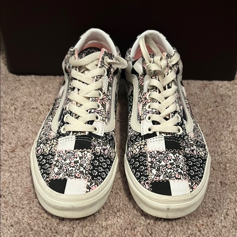 Vans Floral Patchwork Women's Sneakers